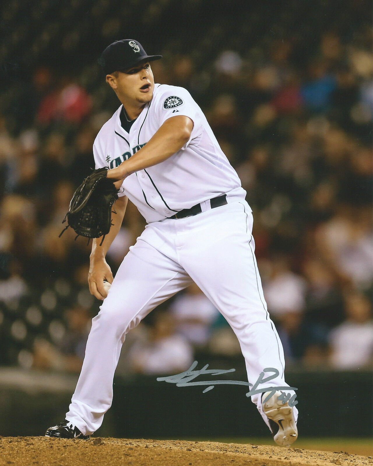 **GFA Seattle Mariners *STEPHEN PRYOR* Signed 8x10 Photo Poster painting S2 COA**