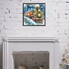 Diamond Painting-DIY Crystal Rhinestone Christmas Train(40*40 CM)