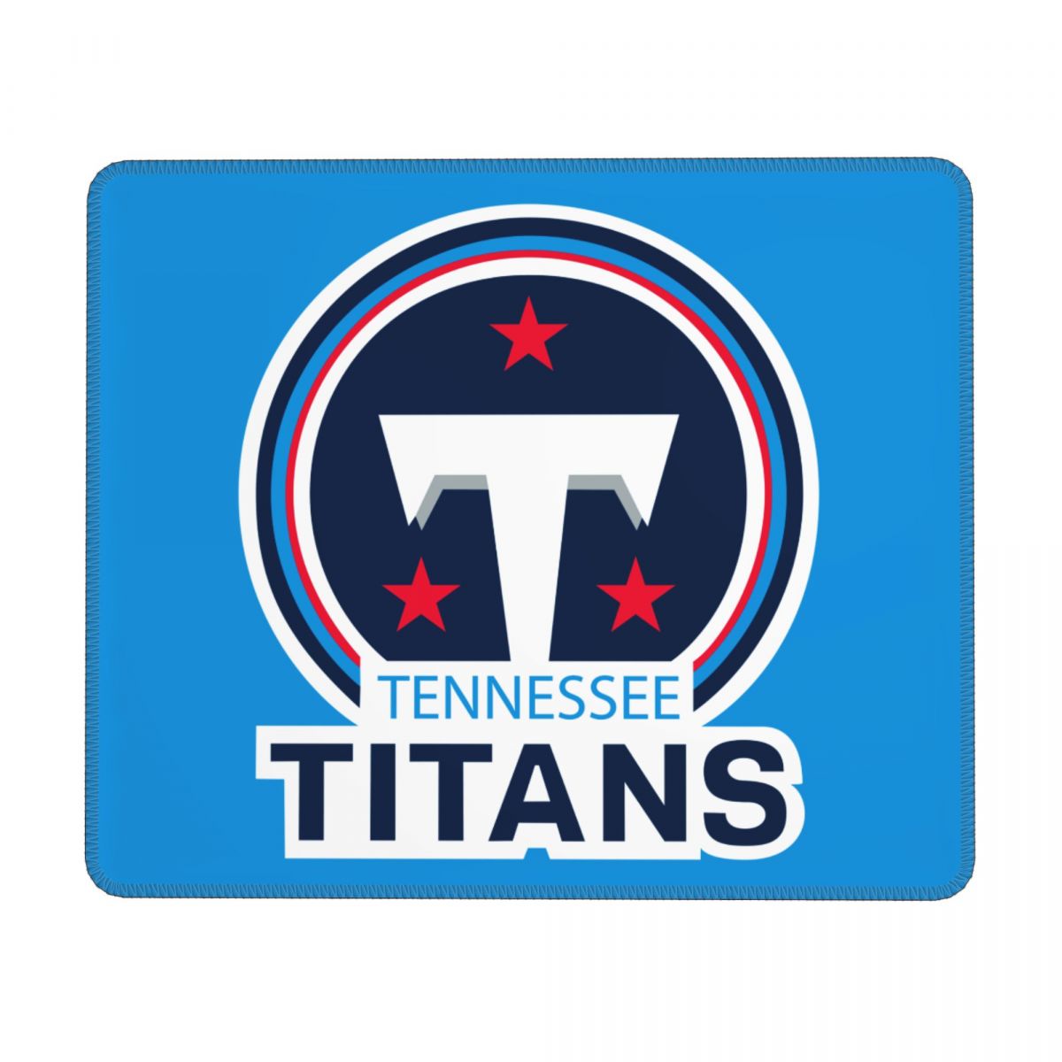 Tennessee Titans Logo Square Waterproof Mouse Pad