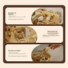 DIY Mortise and Tenon Wooden Marble Run Building Block Toy, Mechanical Model, Educational and Creative Assembly, Handmade Wooden Craft, Home Decoration, and Educational Gift