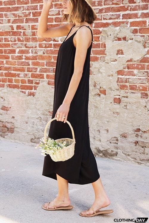 Chill Out Micro Rib Slip Jumpsuit