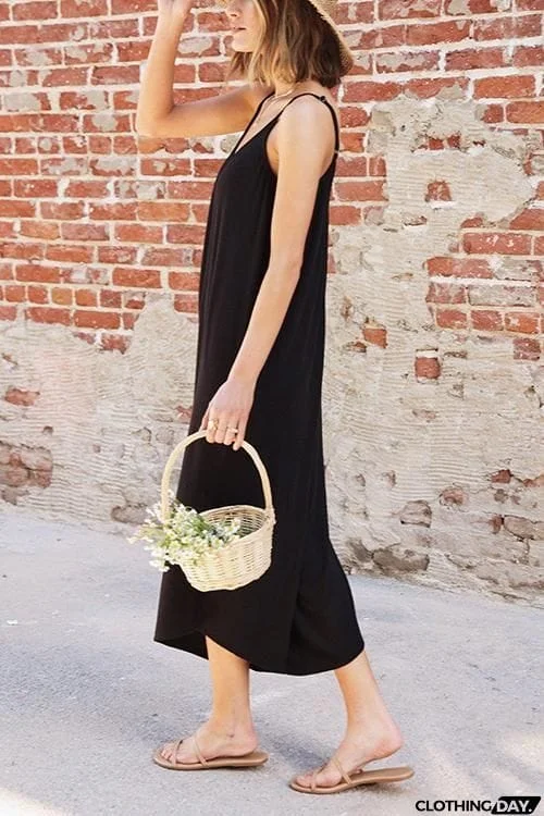 Chill Out Micro Rib Slip Jumpsuit