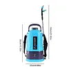 5L Battery Powered Sprayer Rechargeable Garden Sprayer for Yard Lawn and Garden
