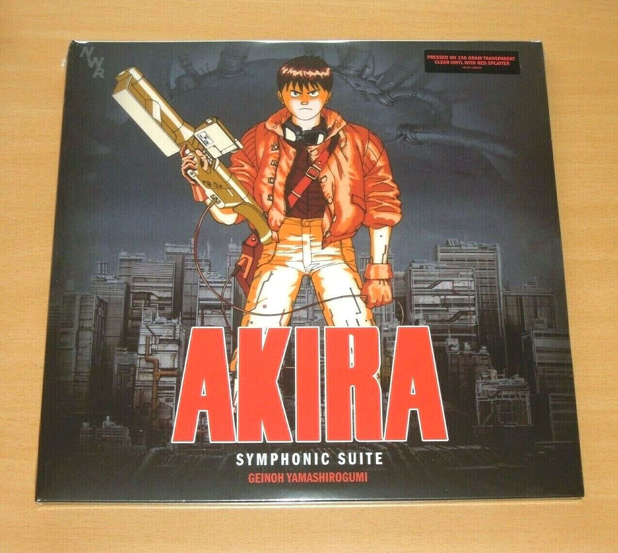 AKIRA OST 2 LP Clear Red Splatter SEALED /400 Geinoh Yamashirogumi アキラ Tetsuo 鉄雄