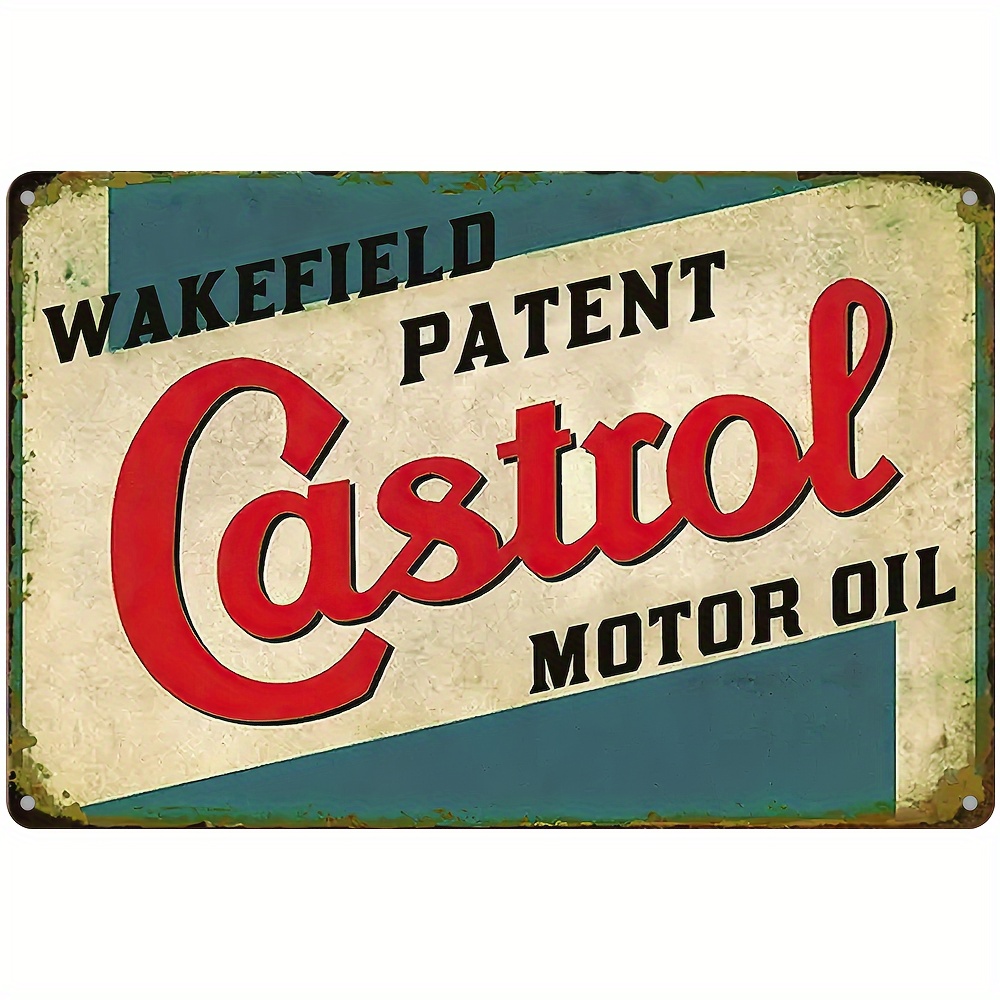 Castrol - Metal Tin Signs(8*12Inch/12*16Inch)