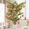 Spring Festival CNY Blessings Plant Flower Hanging Paper Decors
