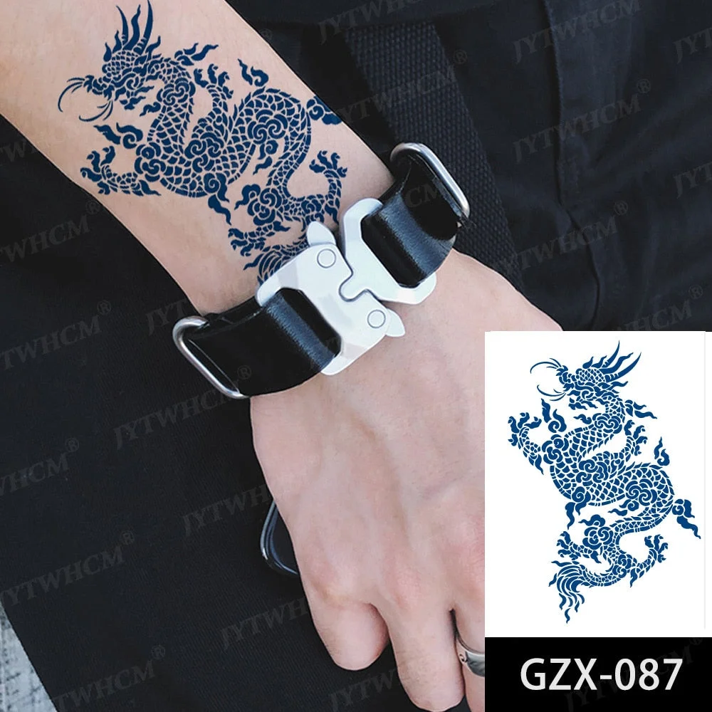 Juice 2 Weeks Lasting Tattoo Sticker Moon Forest Small Arrow Rose Waterproof Transfer Fake Tatoo Female Transfer Tatto Men Women