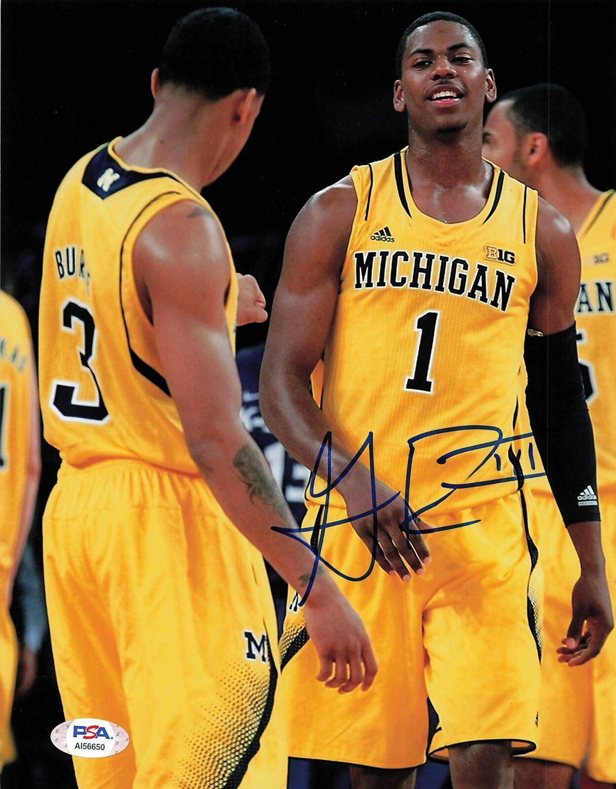 Glenn Robinson Signed 8x10 Photo Poster painting PSA/DNA Michigan Wolverines Autographed