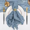 50x50cm Plain Colors Pleated Wedding Event Catering Napkins
