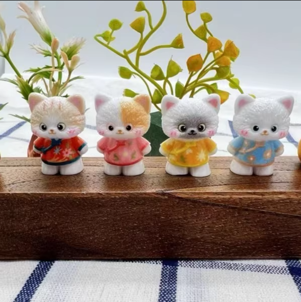 Mini Kimono Cat DIY Resin Charms
