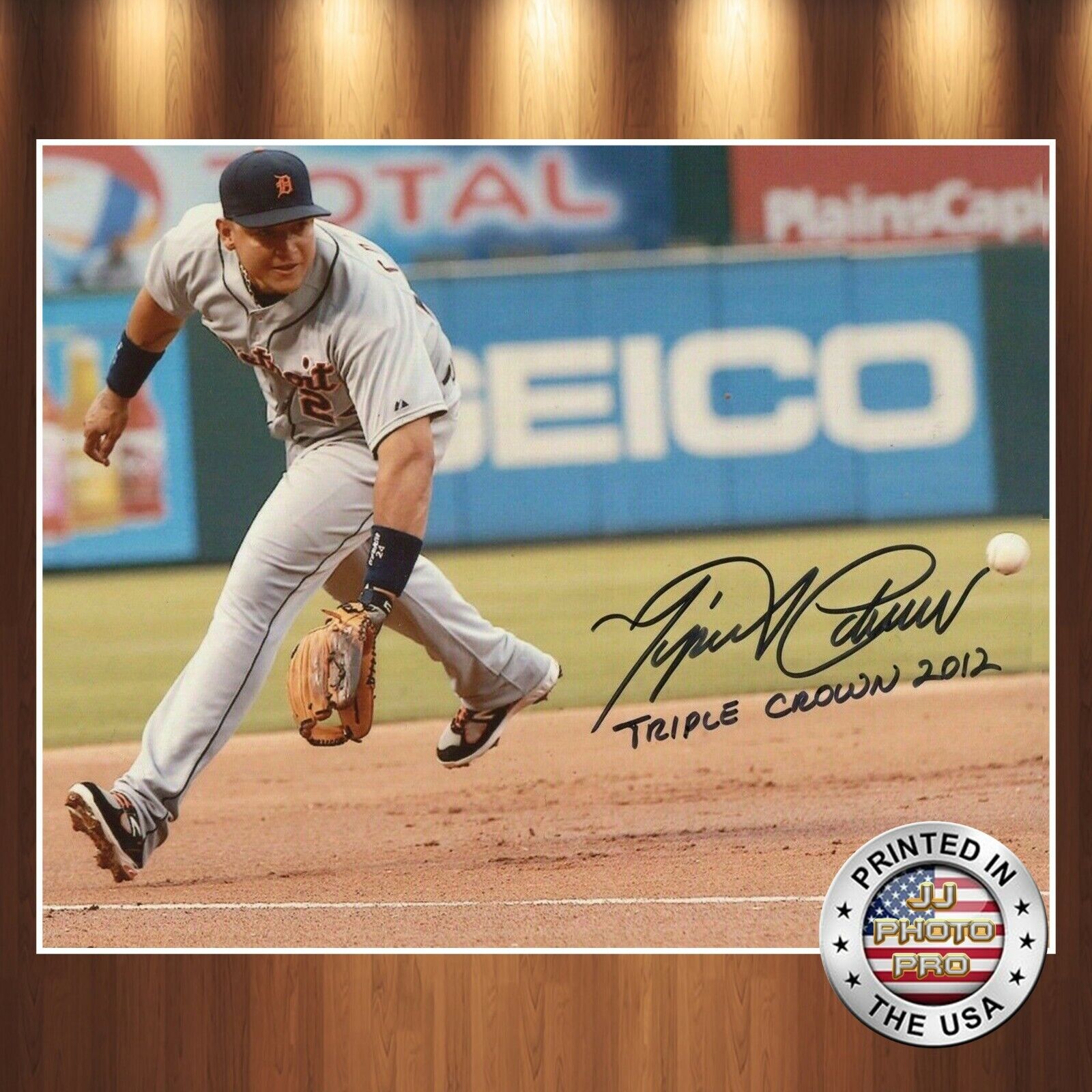 Miguel Cabrera Autographed Signed 8x10 Photo Poster painting (Tigers) REPRINT