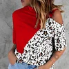 Gioiacombo™ Top a pannello con stampa leopardata con spalle scoperte