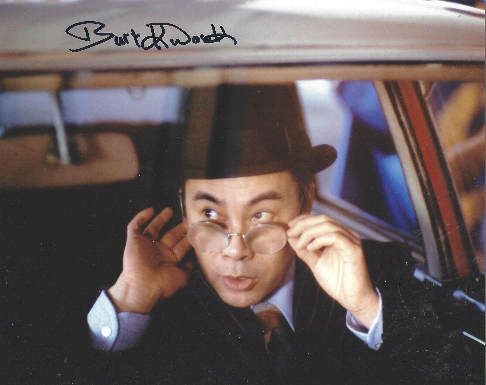 BURT KWOUK SIGNED PINK PANTHER CATO 8x10 Photo Poster painting 3 UACC & AFTAL RD AUTOGRAPH