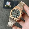 Audemars Piguet Royal Oak Chronograph 26240OR.OO.1320OR.08 Rose gold Green Dial 41mm Super Clone 