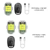 Waterproof 2.4G Remote Control 7 Colors Motorcycle Aircraft Flashing Taillight