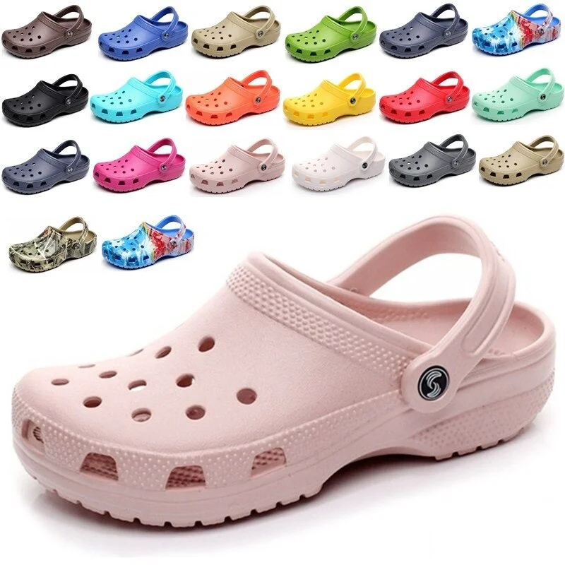 Summer Women's  Casual Garden Clogs Waterproof Shoes Women Classic Nursing Clogs Hospital Women Work Medical Sandals