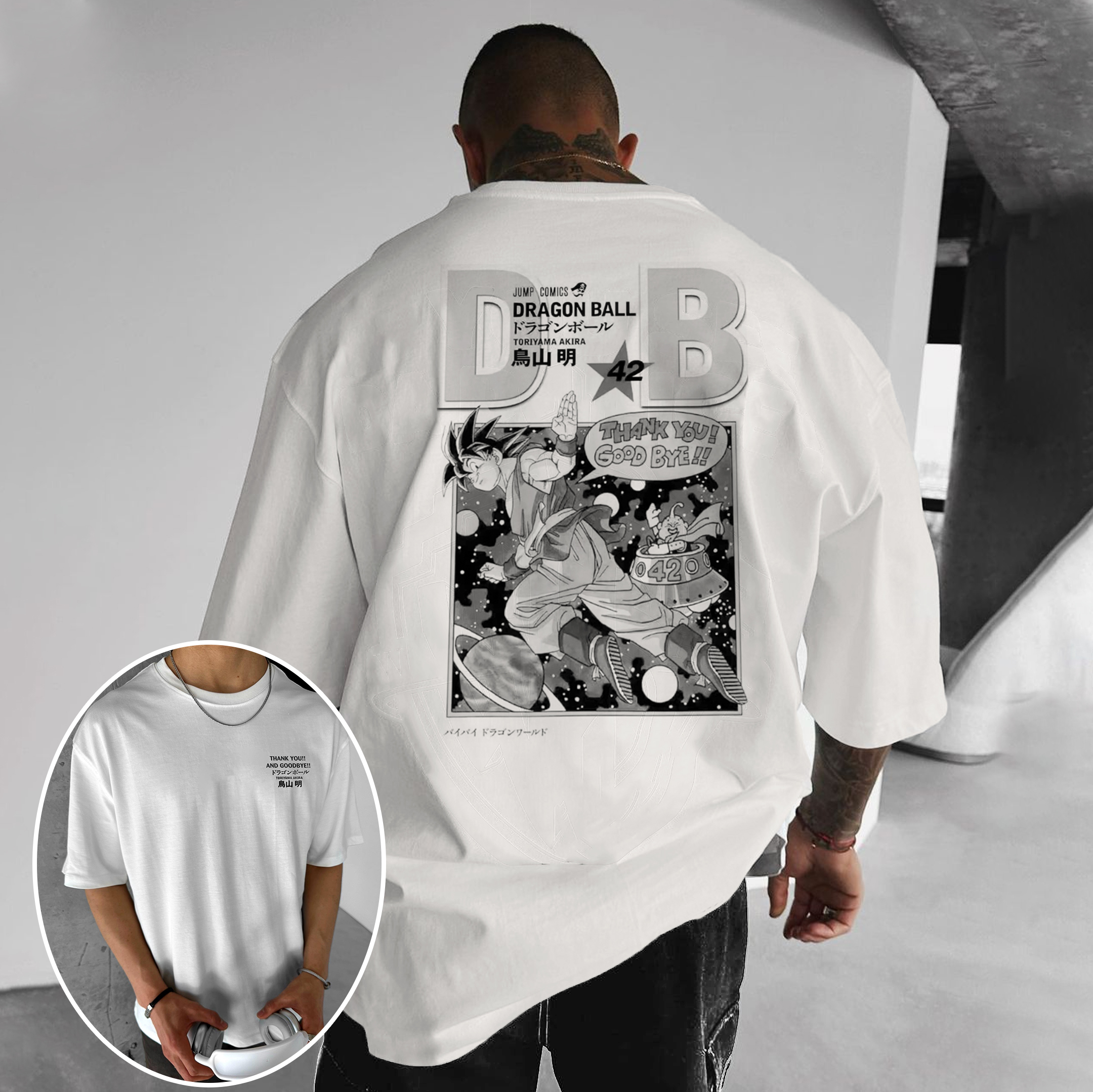 Unisex DB Anime Toriyama Akira Commemorative T-shirt