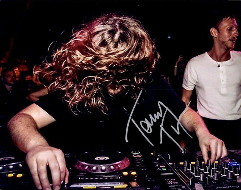 Tommy Trash authentic signed EDM DJ 8x10 Photo Poster painting |Cert Autographed EDC Dub step A9