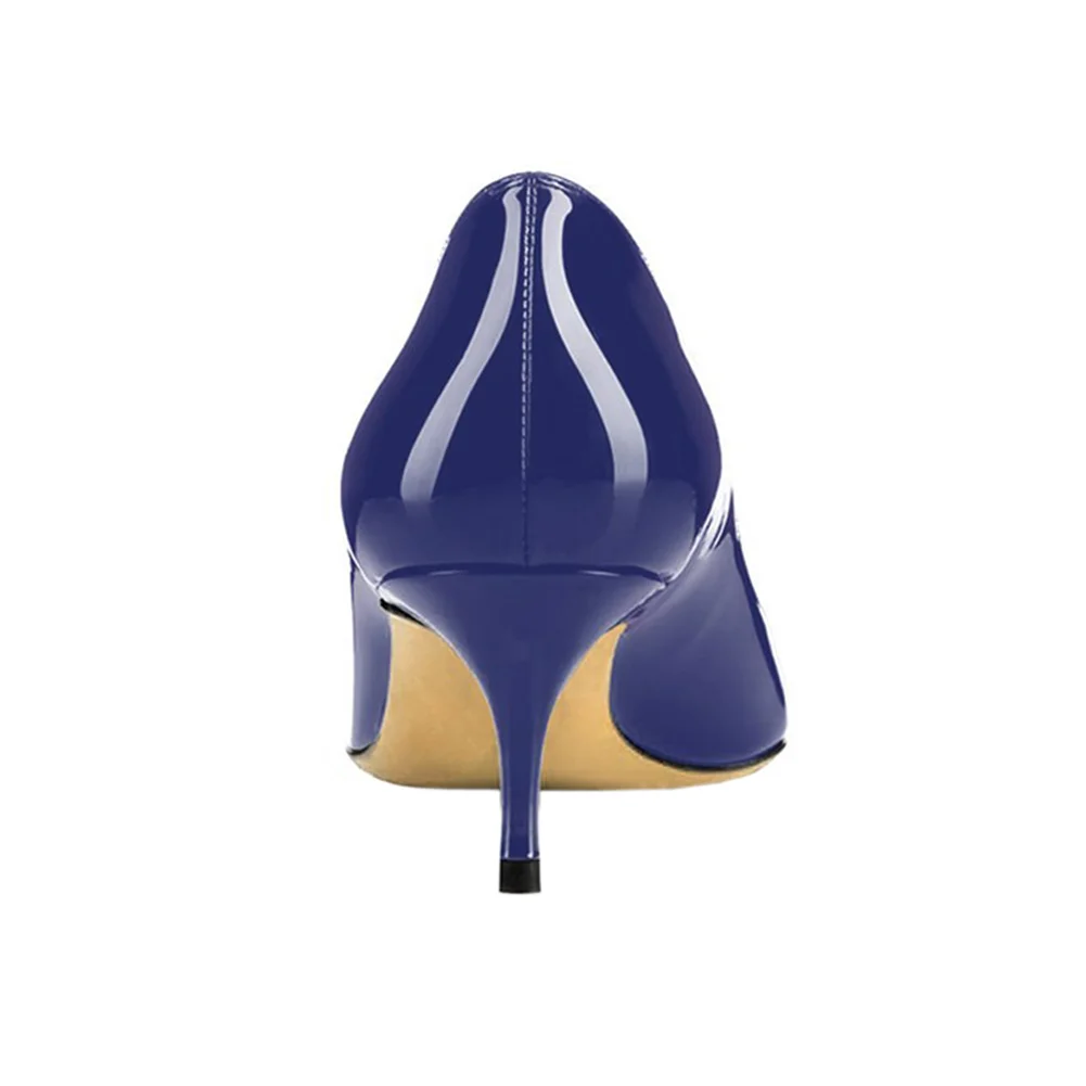 2.36" Kitten Heels Pumps Comfortable Women Daily Shoes-MERUMOTE