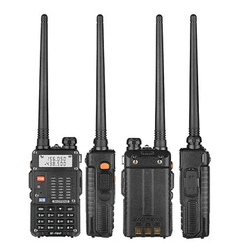 【1Pcs】Baofeng BF-F9HP 8W 1800mAh Walkie Talkie 50KM Dual Frequency 128 Channels Multifunctional Transceiver Two-Way-Radio with Flashlight US/EU/AU Plug