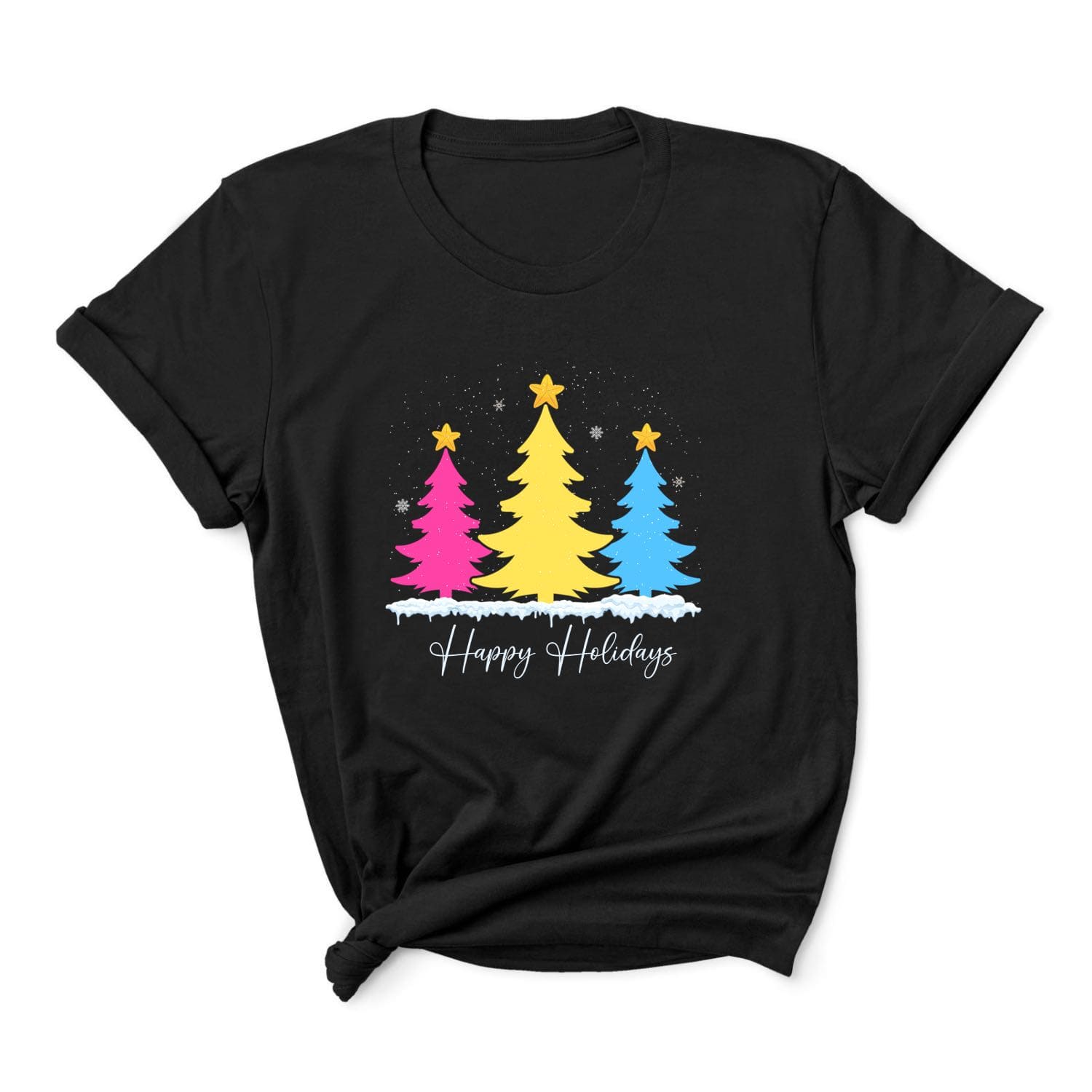 Christmas pansexual t-shirt