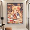 Dessert Tsukino Usagi-9CT Stamped Cross Stitch 65*80cm/25.59*31.5in(Big Size) tapestrymarket