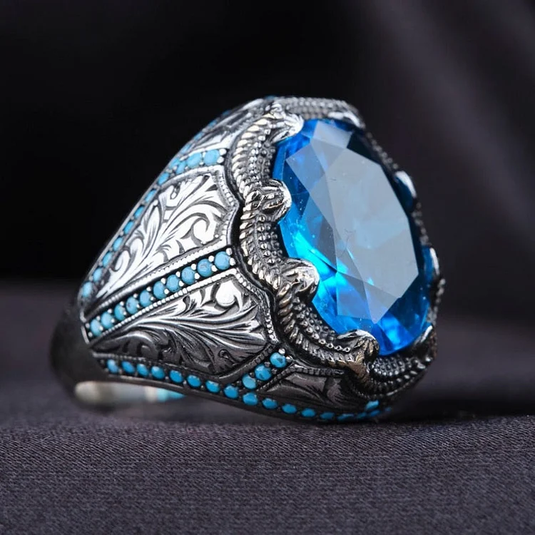 Vintage Handmade Turkish Men's Ring