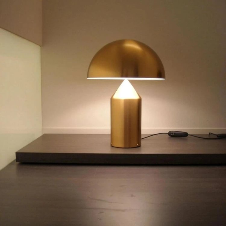 Creative Golden Mushroom Table Lamp CSTWIRE