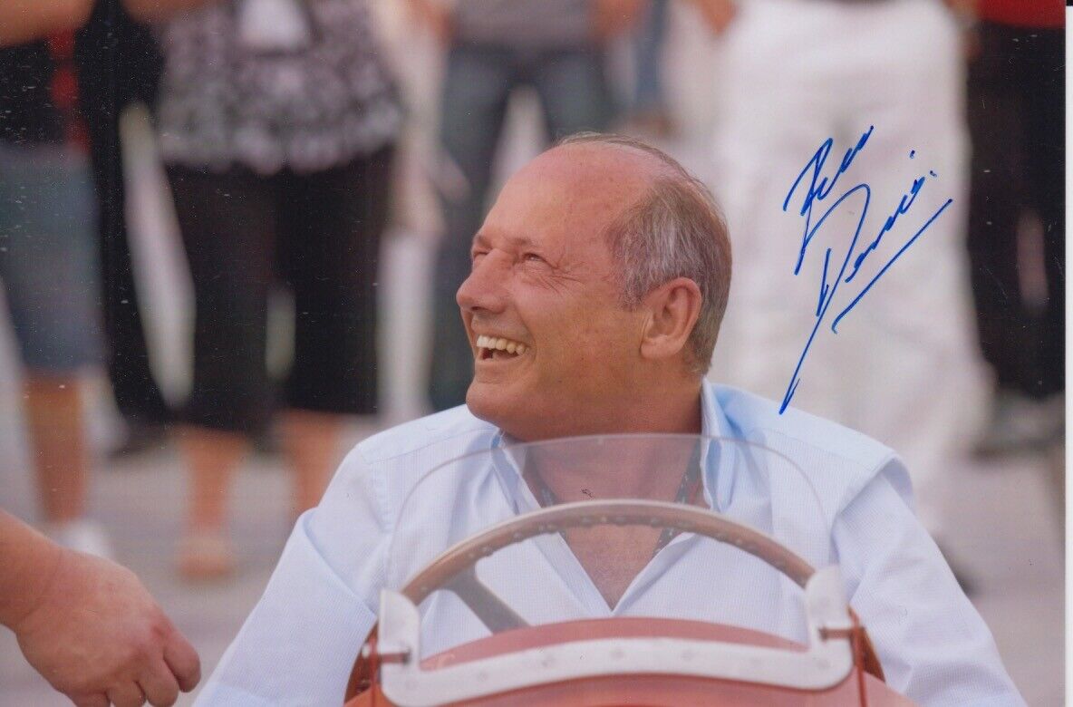 RON DENNIS HAND SIGNED 6X4 Photo Poster painting F1 MCLAREN AUTOGRAPH FORMULA 1 1