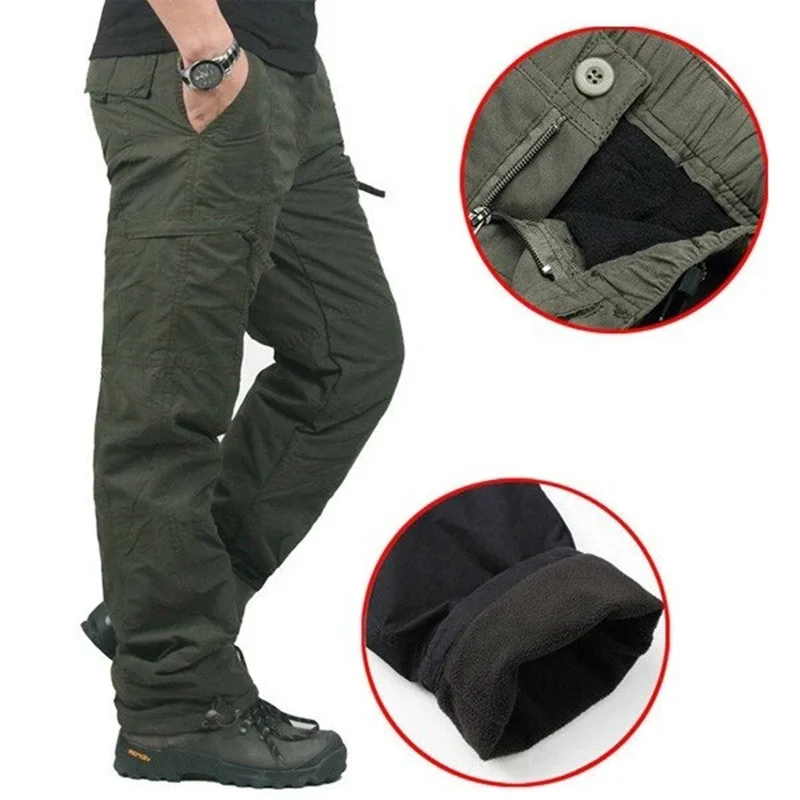 Casual workwear outdoor multi-pocket trousers