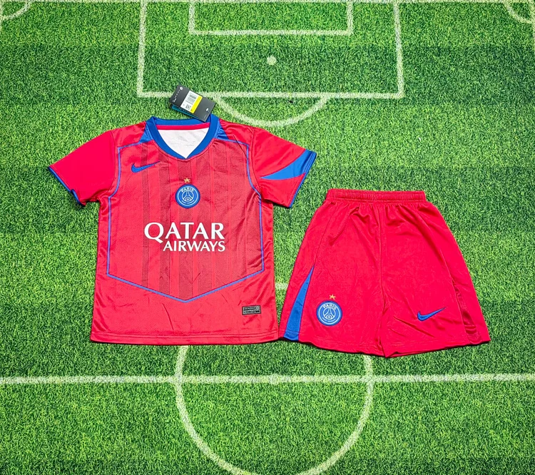 25/26 Paris Second Away Kids Clothing