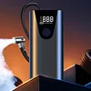 Car Tyre Inflator Digital Display Electric Tire Pump for Auto Motorcycle Bicycle