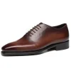 Luxury Handmade Mens Dress Shoes Genuine Leather Wedding Shoes