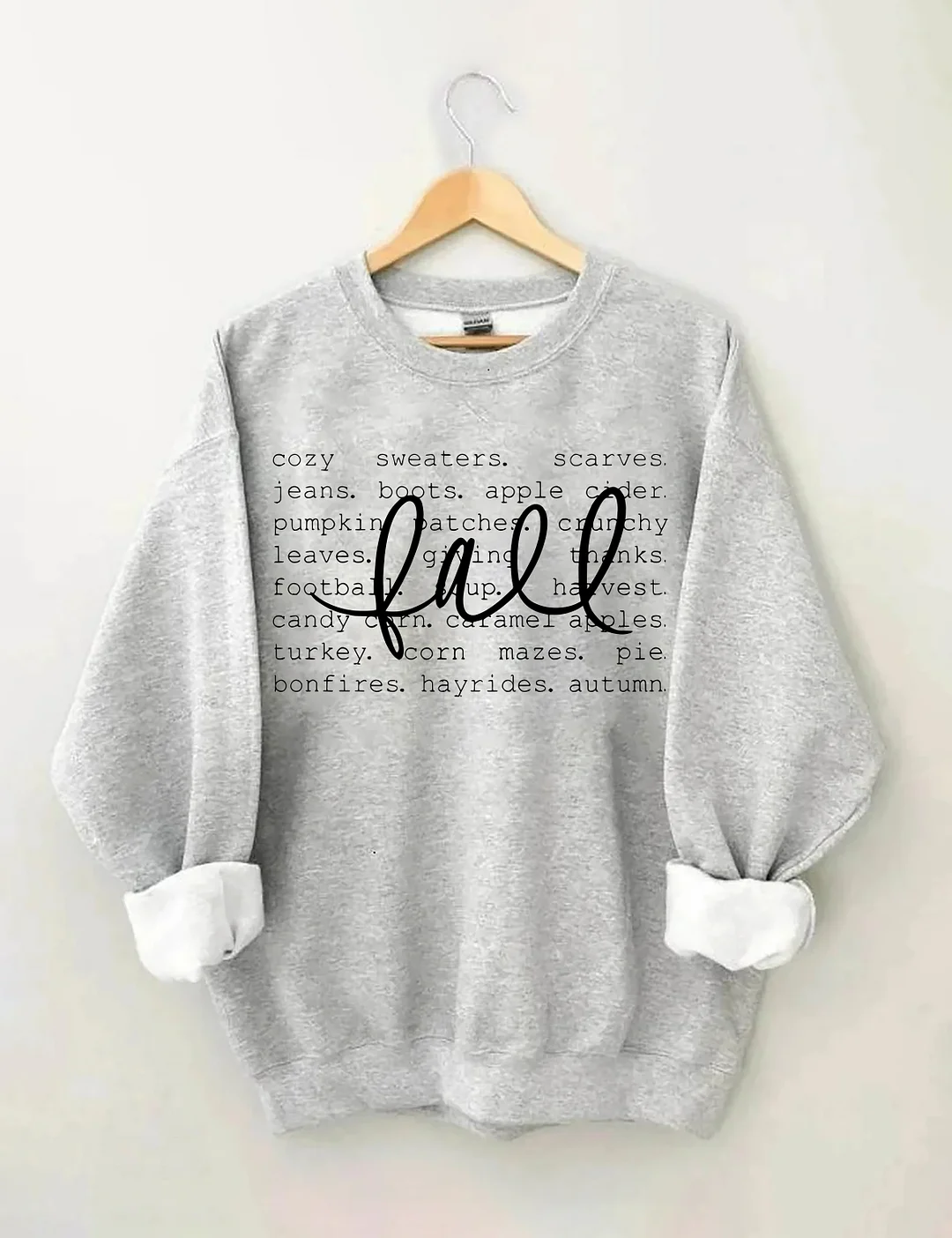 Fall Words Sweatshirt