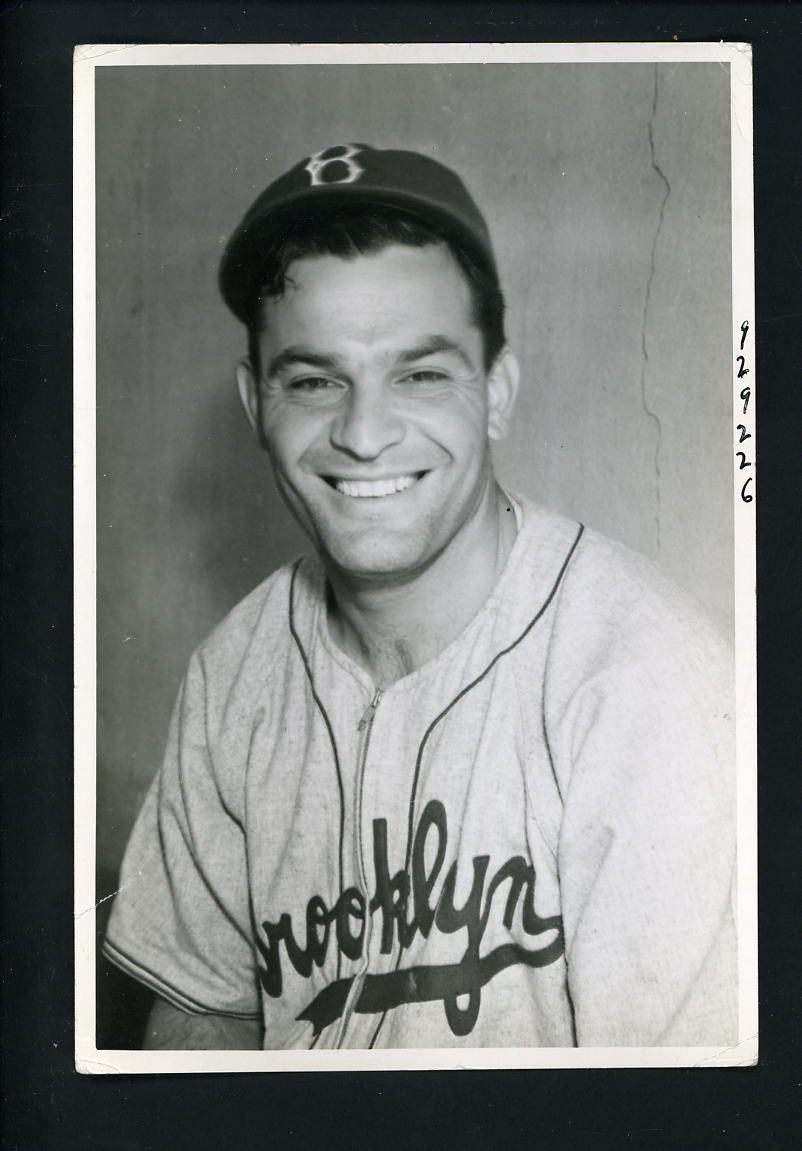 Cookie Lavagetto Press Photo Poster painting USED for his 1941 Double Play # 17 Brooklyn Dodgers