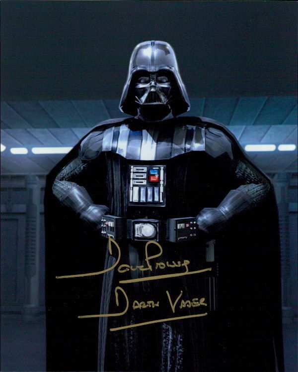 Dave Prowse (Star Wars) as Darth Vader signed 8x10 Photo Poster painting COA