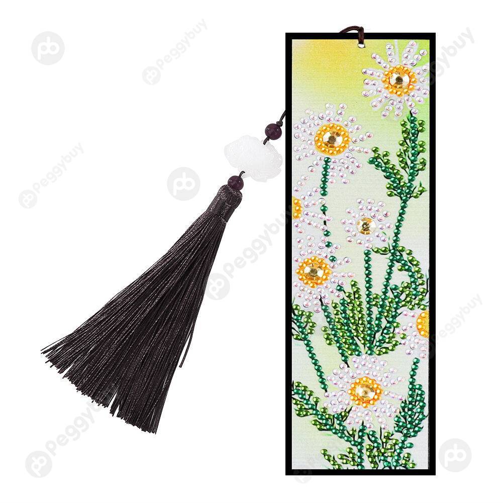 

Sunflowers-DIY Creative Diamond Tassel Bookmark, 501 Original