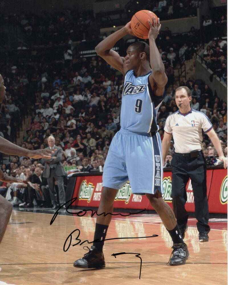 RONNIE BREWER SIGNED AUTOGRAPH 8X10 Photo Poster painting - ARKANSAS MR BASKETBALL, UTAH JAZZ B