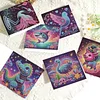 6 Stück Tier DIY Diamant Kunst Grußkarten Dankeskarten und Urlaub Segen