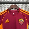2025-2026 KIDS AS Roma Home Football Shirt 1:1 Thai Quality