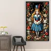 Alice-14CT Stamped Cross Stitch 40*70cm/15.75*27.56in(Big Size) tapestrymarket