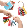 10 Pcs Yoto Card Organizer Reusable Plastic Yoto Accessory Organizer Storage with Ring for Efficient Card Storage & Organization