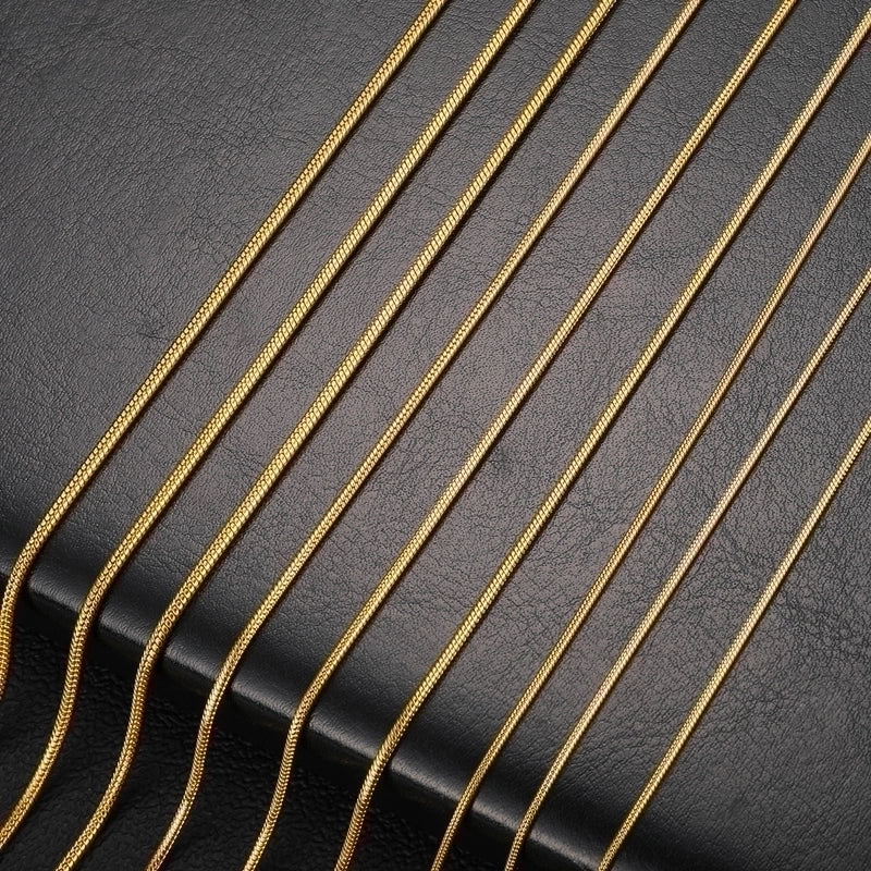 Stainless Steel Minimalist U Shape Solid Color Plating Necklace