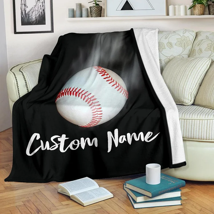 Personalized Baseball Blanket For Comfort & Unique|BKKid294