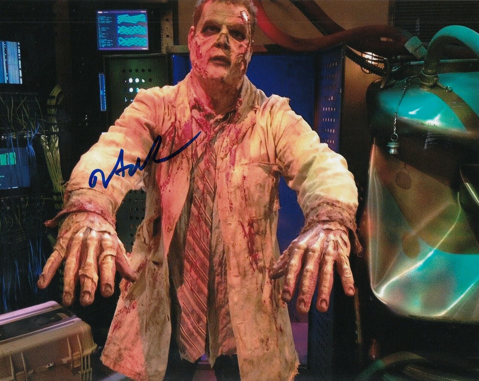 MAX ADLER signed (THE BIG BANG THEORY) 8X10 Photo Poster painting *ZOMBIE* autographed W/COA #1