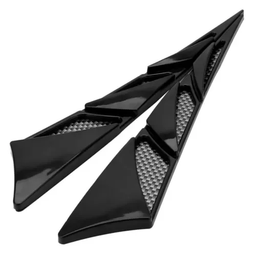 Dronehint Car Air Flow Vent Side Fender Covers Stickers Intake Turbo Hood Exterior Parts (For: Acura) Parts