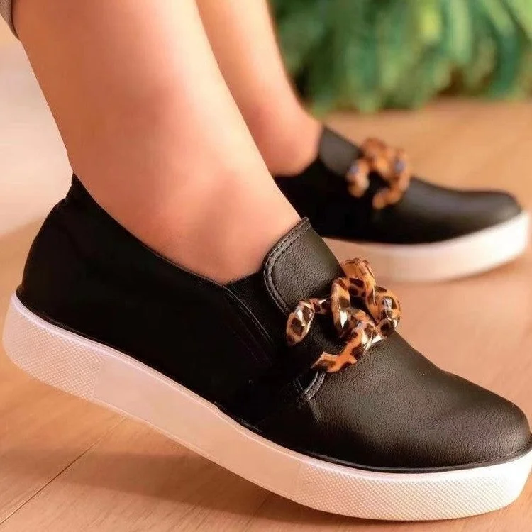 2022 new solid color loafers