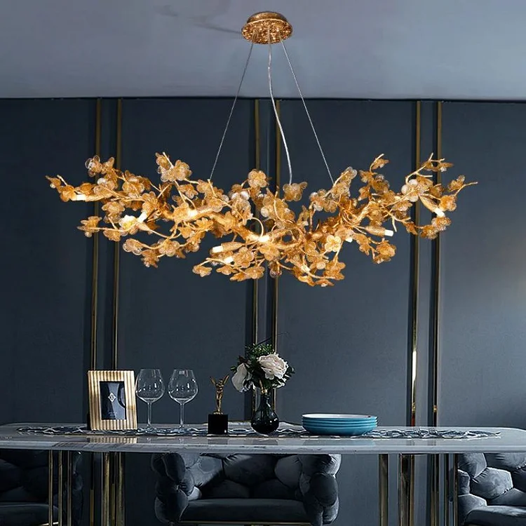 Weirwood Dining Room Chandeliers Modern Linear Branch Light Fixture