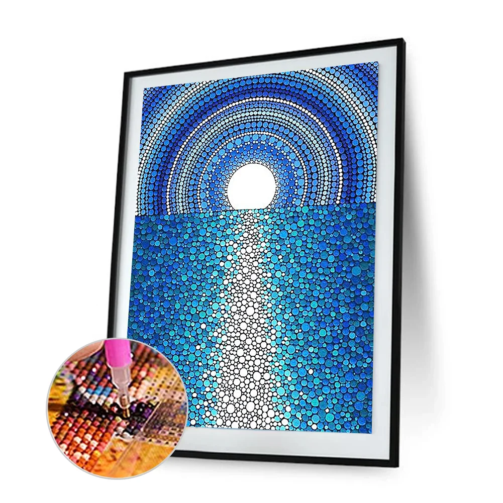 Diamond Painting - Full Crystal Rhinestone - Sea Surface(30*40cm)
