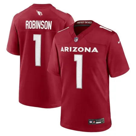 Men's Arizona Cardinals Darius Robinson  Cardinal 2024 NFL Draft First Round Pick Player F.U.S.E. Vapor Untouchable Limited Stitched Football Jersey